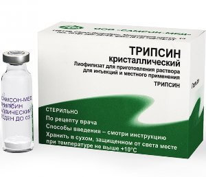 Химотрипсин: инструкция по применению очищения ран от некрозов