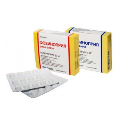 Фозиноприл - 1 отзыв, инструкция по применению