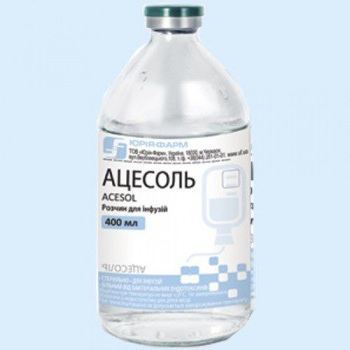 Ацесоль - инструкция по применению, описание, отзывы пациентов и врачей, аналоги