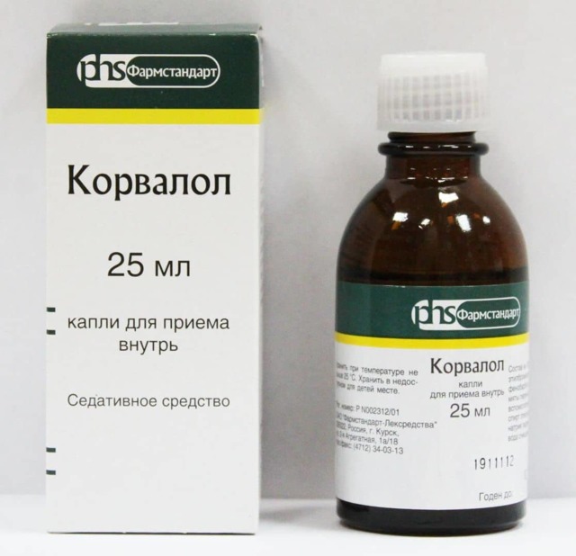 Корвалол - применение, инструкция, показания