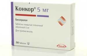 Лекарство от аритмии сердца конкор
