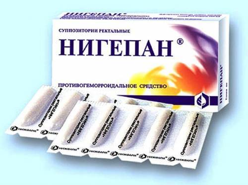 Свечи от геморроя и трещин прямой кишки