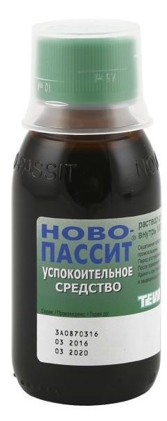 Ново-Пассит - 69 отзывов, цена от 113 руб., инструкция по применению