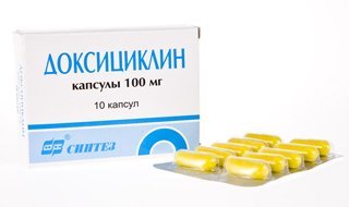 Доксициклин (100 мг): инструкция по применению, показания. (Другие названия: Доксициклин)