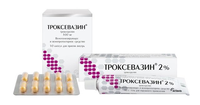 Троксевазин при геморрое: инструкция по применению