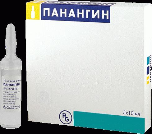 Побочные действия от Панангина