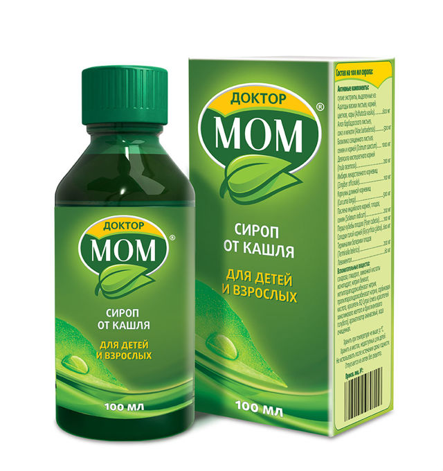 Доктор Мом сироп от кашля - подробная инструкция по применению