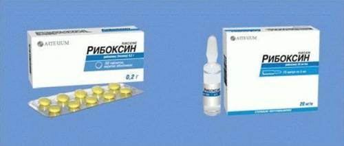 Рибоксин – инструкция по применению в таблетках и ампулах, дозировка, противопоказания и отзывы