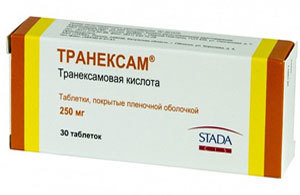 Транексам – инструкция по применению, дозы, показания