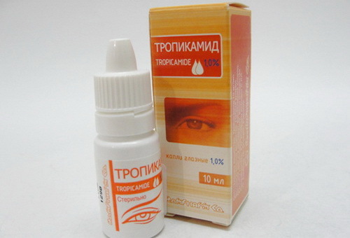 Тропикамид глазные капли - инструкция, аналоги, отзывы и цена