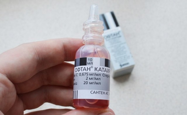 Офтан Катахром глазные капли - инструкция, отзывы, аналоги и цена