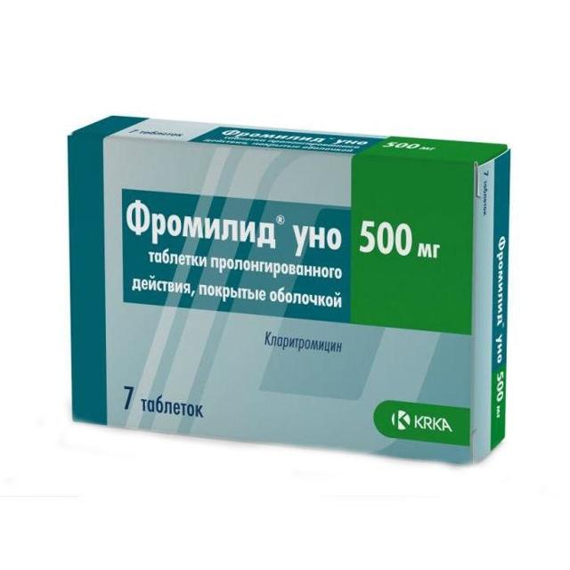 Фромилид уно 500: инструкция по применению и для чего он нужен, цена, отзывы, аналоги