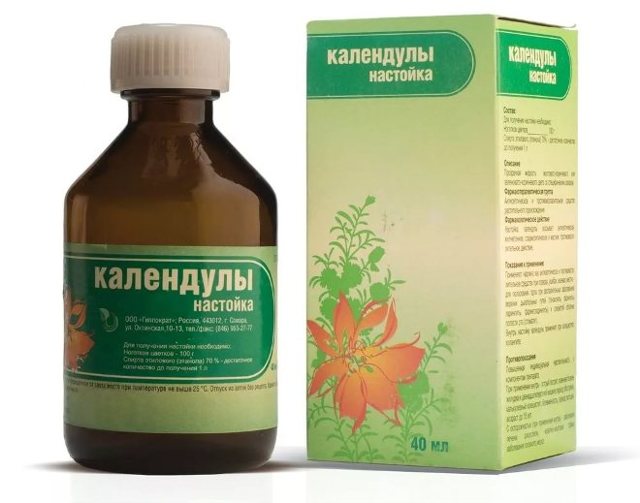 Настойка календулы: инструкция по применению