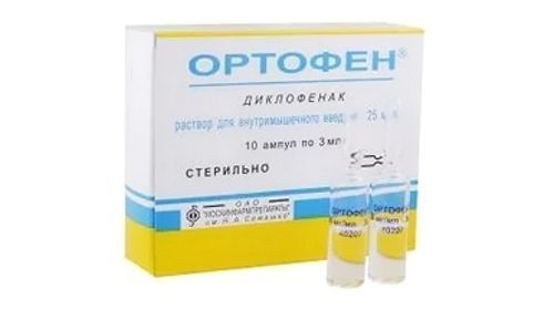 Ортофен: инструкция по применению уколов и геля