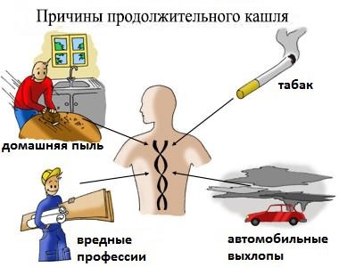 Не проходит кашель у взрослого причины