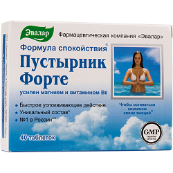 От чего Пустырник Форте: инструкция по применению, цена