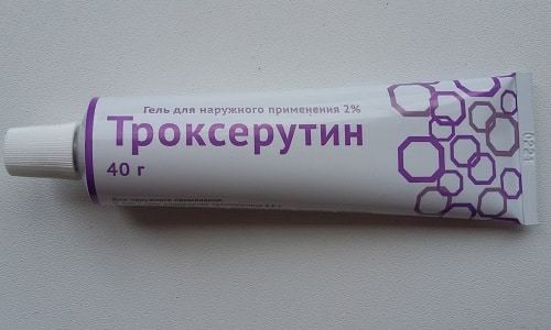 Троксерутин гель - инструкция по применению, цена, аналоги