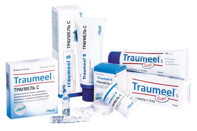 Гель Траумель С (Traumeel S): инструкция по применению, состав препарата