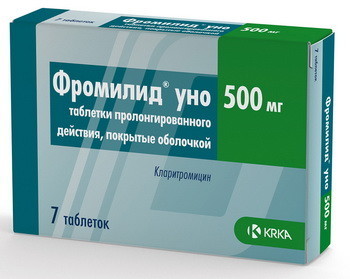 Фромилид уно 500: инструкция по применению и для чего он нужен, цена, отзывы, аналоги
