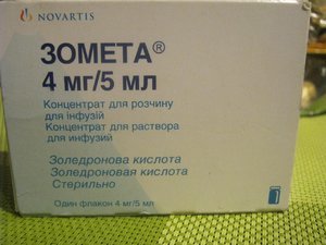 Зомета - 2 отзыва, цена от 8115 руб., инструкция по применению