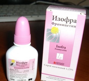Изофра - спрей в нос, инструкция по применению