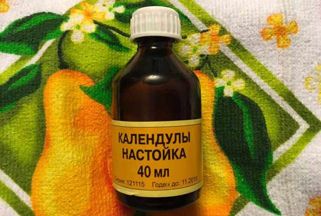 Настойка календулы: инструкция по применению