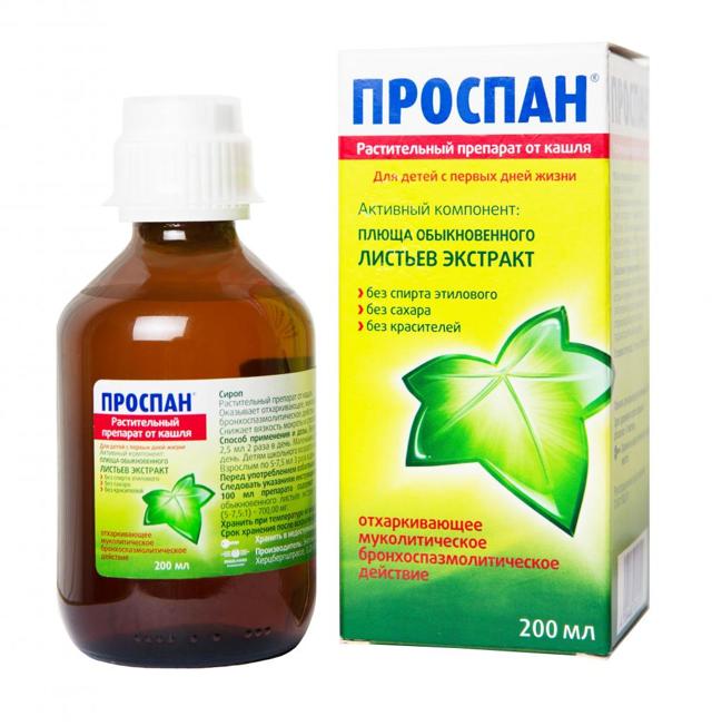Сироп «Проспан» для детей: инструкция по применению от кашля, аналоги и отзывы