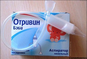 Отривин Бэби: капли в нос, спрей и аспиратор назальный, инструкция по применению