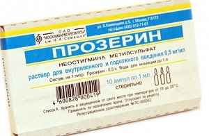 Прозерин – инструкция по применению, показания, дозы