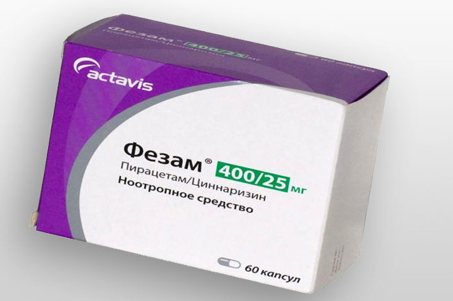 Фезам – показания, инструкция по применению, аналоги, дозы