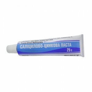 Cалицилово-цинковая паста - инструкция по применению