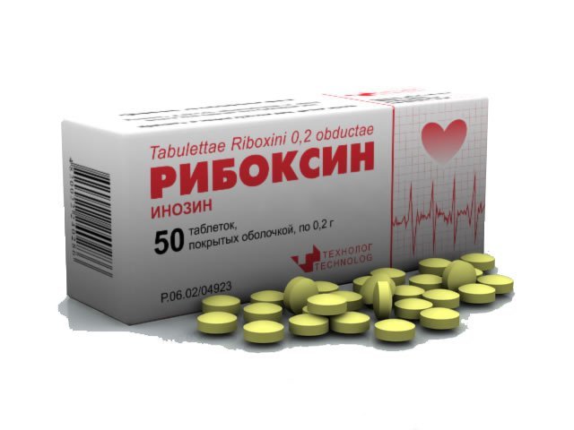 Рибоксин – инструкция по применению в таблетках и ампулах, дозировка, противопоказания и отзывы