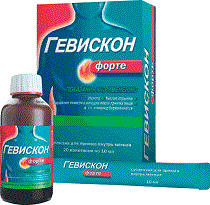 Гевискон: от чего помогает, инструкция по применению