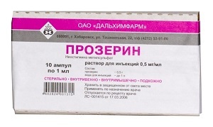 Прозерин – инструкция по применению, показания, дозы