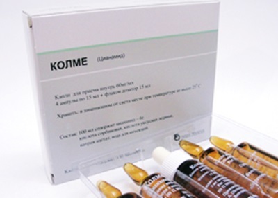 Капли Колме от алкоголизма: инструкция по применению и курс лечения
