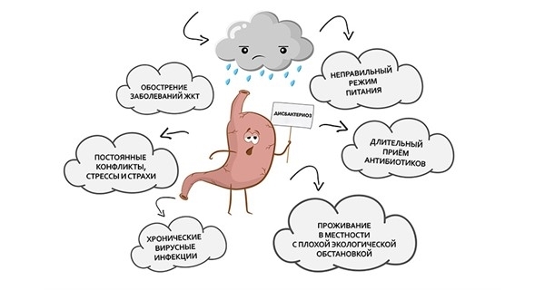 Дисбактериоз кишечника у ребенка 3 года симптомы и лечение