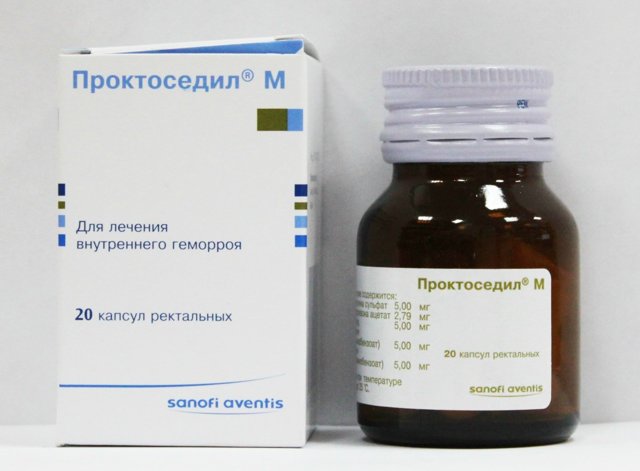 Проктоседил свечи: инструкция по применению и особенности их использования в проктологии от геморроя