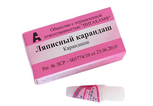 Ляписный карандаш от папиллом, инструкция по применению и отзывы