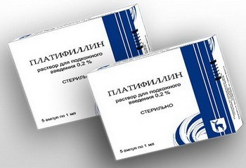 ПЛАТИФИЛЛИНА ГИДРОТАРТРАТ: инструкция по применению, цена, отзывы и аналоги