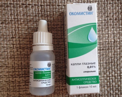 Окомистин глазные капли - инструкция, цена, отзывы и аналоги