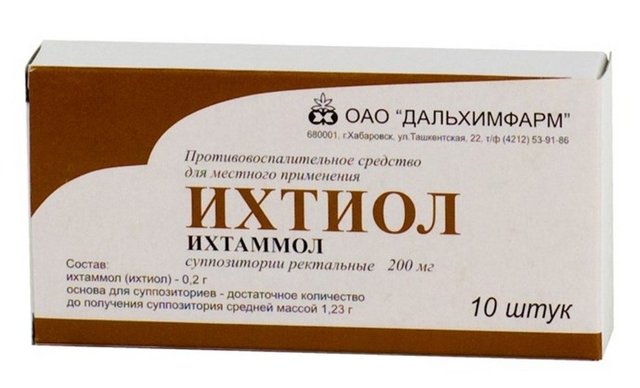 Ихтиоловые свечи при геморрое: инструкция по применению и отзывы