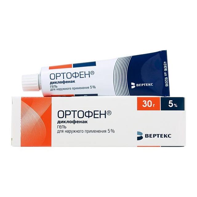 Ортофен: инструкция по применению уколов и геля