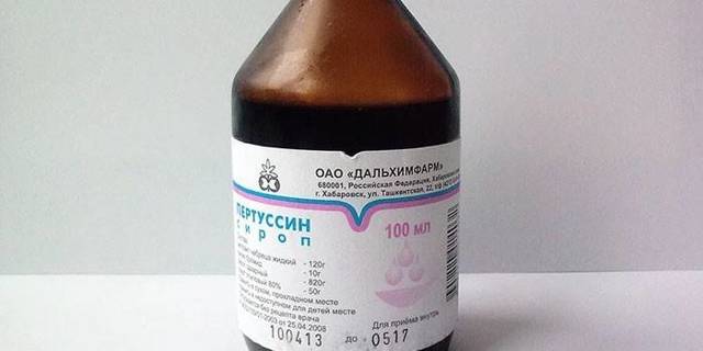 Пертуссин — сироп от кашля: инструкция по применению для детей и взрослых, состав сиропа