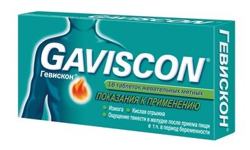 Гевискон: от чего помогает, инструкция по применению