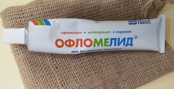Инструкция по применению мази Офломелид - показания