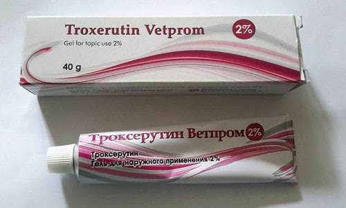 Троксерутин гель - инструкция по применению, цена, аналоги
