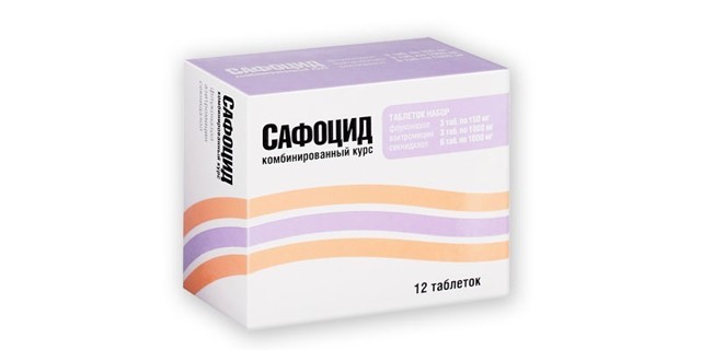 Сафоцид – инструкция по применению, показания, дозы
