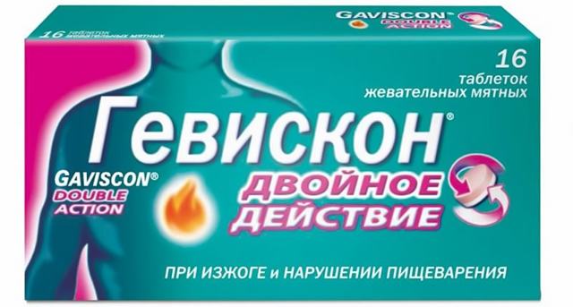 Гевискон: от чего помогает, инструкция по применению