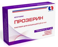 Прозерин – инструкция по применению, показания, дозы